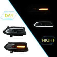 LED Projector Headlights For 2015-2023 Dodge Charger Halogen LED DRL Front Lamp
