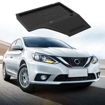 Car Wireless Charger Center Console Charger For 2020-2022 Nissan Sentra Sylphy