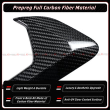 For 2024-2026 BMW G05 F95 X5 X5M LCI Full Carbon Fiber Side Fender Vent Trim Overlay