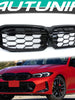 Black Diamond Front Kidney Grille For BMW G20 3-Series 330i M340i 2023 2024