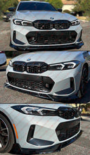 For 2023-2025 BMW G20 M340i 330i M Sport GT Style Gloss Black Front Bumper Lip Kit