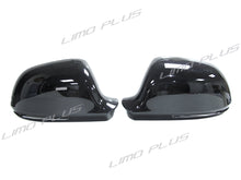 Gloss Balck Mirror Cover Caps Replace for AUDI A3 A4 B8 S4 A5 8T S5 Q3