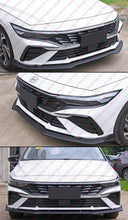 Matte Black Front Bumper Lip Splitter fit for Hyundai Elantra SE SEL 2024+