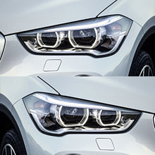 Pair Headlight Headlamp Lens Cover Shell For BMW X1 F48 F49 2016 2017 2018 2019