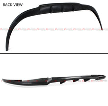 For 2010-2016 Hyundai Genesis Coupe Walker Style Rear Bumper Diffuser Unpainted Black