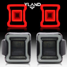 Pair Smoked LED Tail Lights w/ Start-Up Animation For 2018–2023 Jeep Wrangler JL