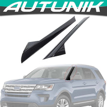 Pair Windshield Outer Trim Pillar Molding For 2011-2019 Ford Explorer