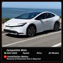 For 2023-2026 Toyota Prius XW60 M Style Window Visor Rain Guard Deflector