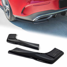 Black Rear Bumper Splitter Side Apron For Mercedes CLA C118 X118 CLA35 CLA45 AMG 2020-2023