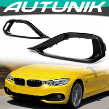 Pair Fog Light Bezel Grille Front Bumper Trim For 2014-2018 BMW 428i F32 F33 F36 Non Sport