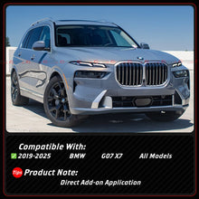 For 2019-2026 BMW X7 G07 M60i GT Style Gloss Black Rear Roof Spoiler Wing Extension