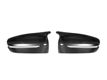 Dry Carbon Fiber Mirror Cover Caps Replace for BMW M5 F90 LHD mc155