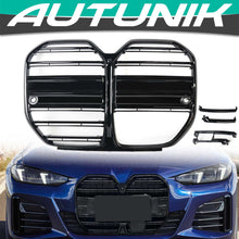 For BMW 4 Series G26 M440i Gran Coupe 2021-2026 Front Grille Grill W/ ACC