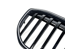 For 2020-2022 BMW 7-Series G11 G12 LCI Gloss Black LED Front Kidney Grille Grill Light