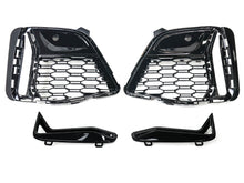Left & Right Fog Light Grille Cover For BMW M340i G20 3 Series 2020–2022