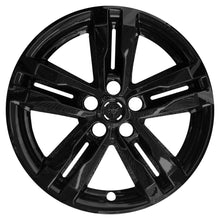 4pcs 18" Wheel Cover Hubcap Skins 5 Spoke Style Rim Gloss Black for 2020-2021 Ford Explorer