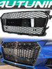 Black Honeycomb Front Grille For Audi TT MK3 TTS 2015-2018 fg270