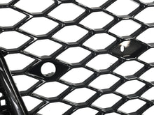 For 2014-2016 Audi A3 8V RS3 Style Front Grille (Gloss Black Frame + Honeycomb)
