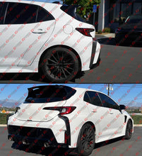 For 2023-2026 Toyota GR Corolla Full Carbon Fiber Rear Bumper Side Vent Trim Garnish
