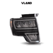 LED Reflector Headlights For 2009-2014 Ford F150 With Start-up Animation