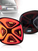 Smoked LED Tail Lights For Mercedes Smart 453 Fortwo Forfour 2015-2020