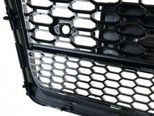 Fits 2018-2020 Audi Q5 SQ5 Front Bumper Grille Mesh Grille ( Black Honeycomb + Chrome Frame)