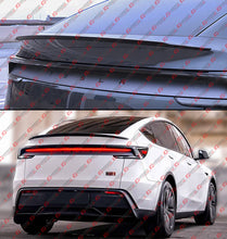 For 2025-2026 Tesla Model Y Juniper Performance Matte Dry Carbon Fiber Trunk Spoiler