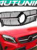 Black Diamond Front Grille for Mercedes X156 GLA GLA200 GLA250 GLA45 2014-2017