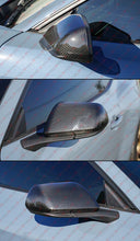 Dry Carbon Fiber Side Mirror Cover Caps Overlay w/o Lights For 2024-2025 Ford Mustang Coupe