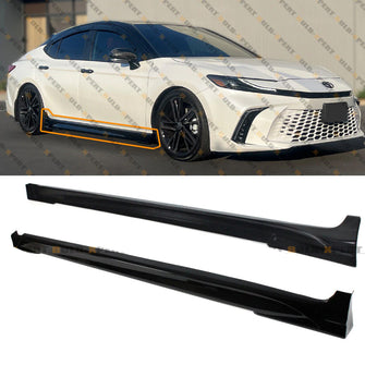 Gloss Black Side Skirt Extension for 2025+ Toyora Camry LE SE XSE XLE