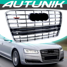 Front Bumper Grille Radiator Chrome for Audi A8 2015-2018