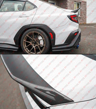 Real Carbon Fiber Rear Trunk Spoiler WIng for 2022-2024 Subaru WRX 2nd Gen Sedan