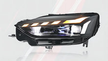 A Pair For Audi A5 2021-2024 Upgrade LED Headlight Assembly w/ Turn Signal