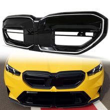 For 2024-2026 BMW 5-Series I5 G60 G61 M60 Gloss Black Front Kidney Grille w/ LED Light