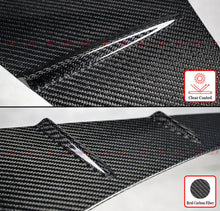 For 2015-2018 Lexus RC-F Real Carbon Fiber Front Fender Side Vent Cover Garnish Trims