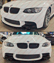 For 2008-2013 BMW M3 E90 E92 E93 Gloss Black Front Bumper Lip Splitter Kit