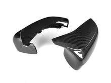 Dry Carbon Fiber Mirror Cover Caps Replace for BMW M5 F90 LHD mc155