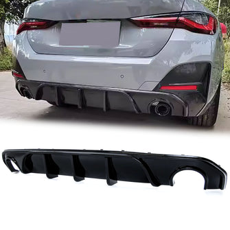 Gloss Black Rear Diffuser for BMW G26 Gran Coupe 4-Series 2021-2024 di158