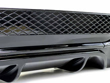 Gloss Black Rear Diffuser w/ Exhaust Tips for Mercedes C207 E250 E400 E500 E550 Coupe/Convertible AMG 2014-2017