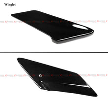 For 2021-2024 Hyundai Elantra MC Winglet Style Gloss Black Rear Trunk Spoiler Wing