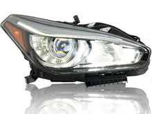 Non AFS Right Passenger LED Headlight Lamp For 2014-2019 Infiniti Q70 Q70L