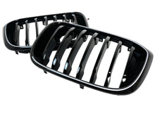 Gloss Black Front Kidney Grill Grille W/ LED Light For 2018-2022 BMW X3 X4 G01 G02