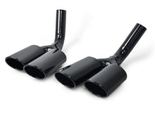 Black Rear Muffler Exhaust Tip Fits Mercedes G-Wagon G350 G63 AMG W463 1990-2018