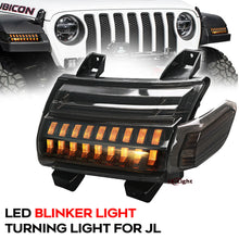 LED Turn Signal Lights DRL for Jeep Wrangler JL 2018-24 low configuration