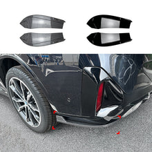 Rear Bumper Side Splitter Aprons for BMW X4 G02 LCI M Sport 2022-2024