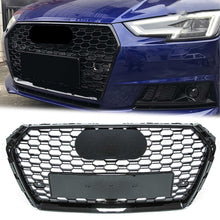 RS4 Style Front Honeycomb Grille For  AUDI A4 B9 S4 2017 2018 2019 fg67