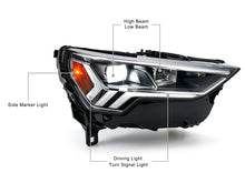 LED Headlight Assembly Front Lamp Right Passenger Side Lamp For Audi Q3 2019-2025
