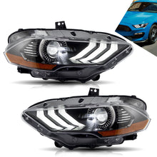 Projector Headlights LED Front Lamps For Ford Mustang 2018-2023 DRL