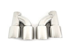 UNIVERSAL 70mm Inlet Chrome Exhaust Tips for Audi Mercedes BMW