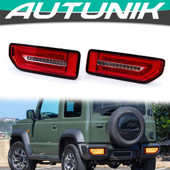 For 2019-2022 Suzuki Jimny JB64W/JB74W LED Tail Light Brake Turn Signal Lamps